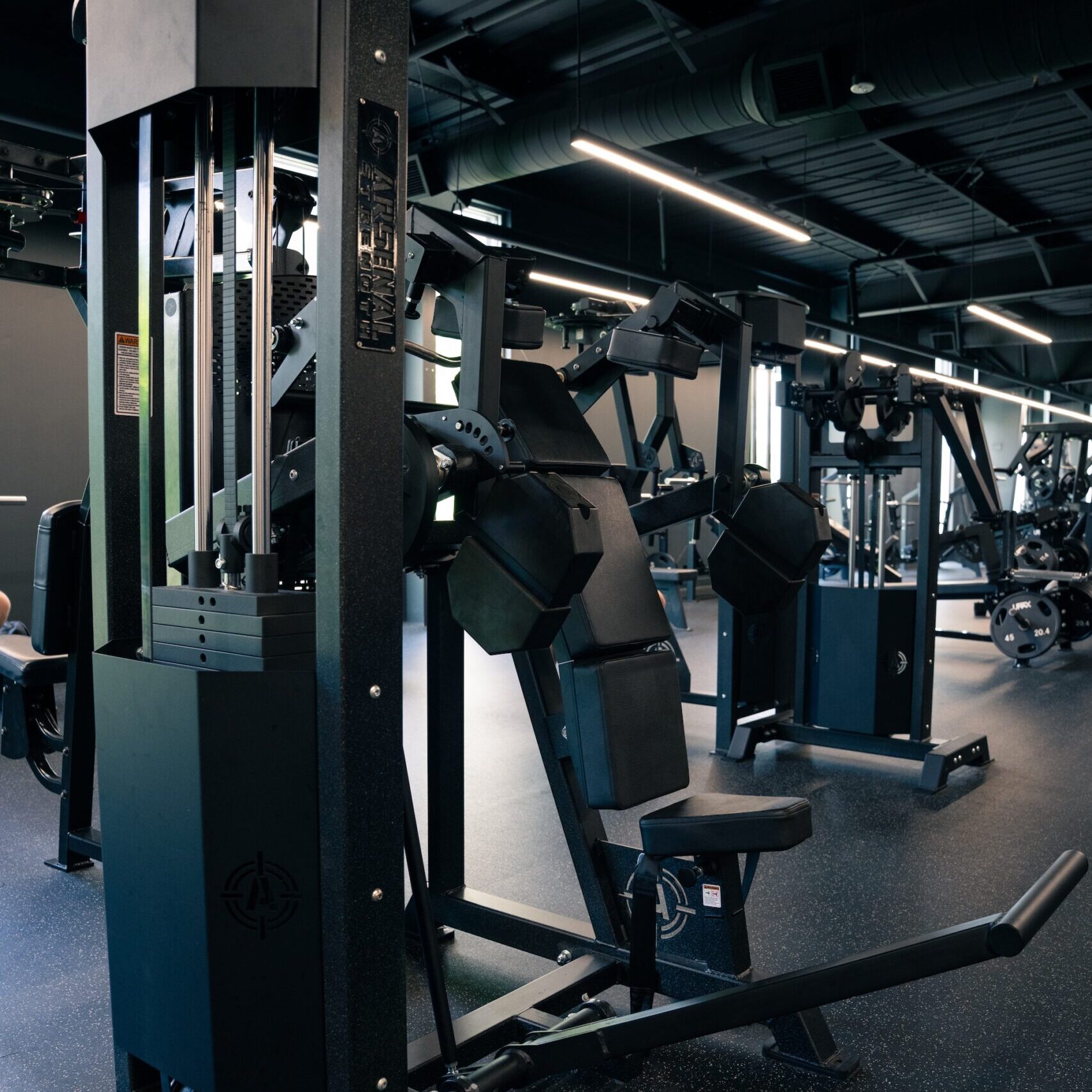 Arsenal fitness equipment at Carbon Performance