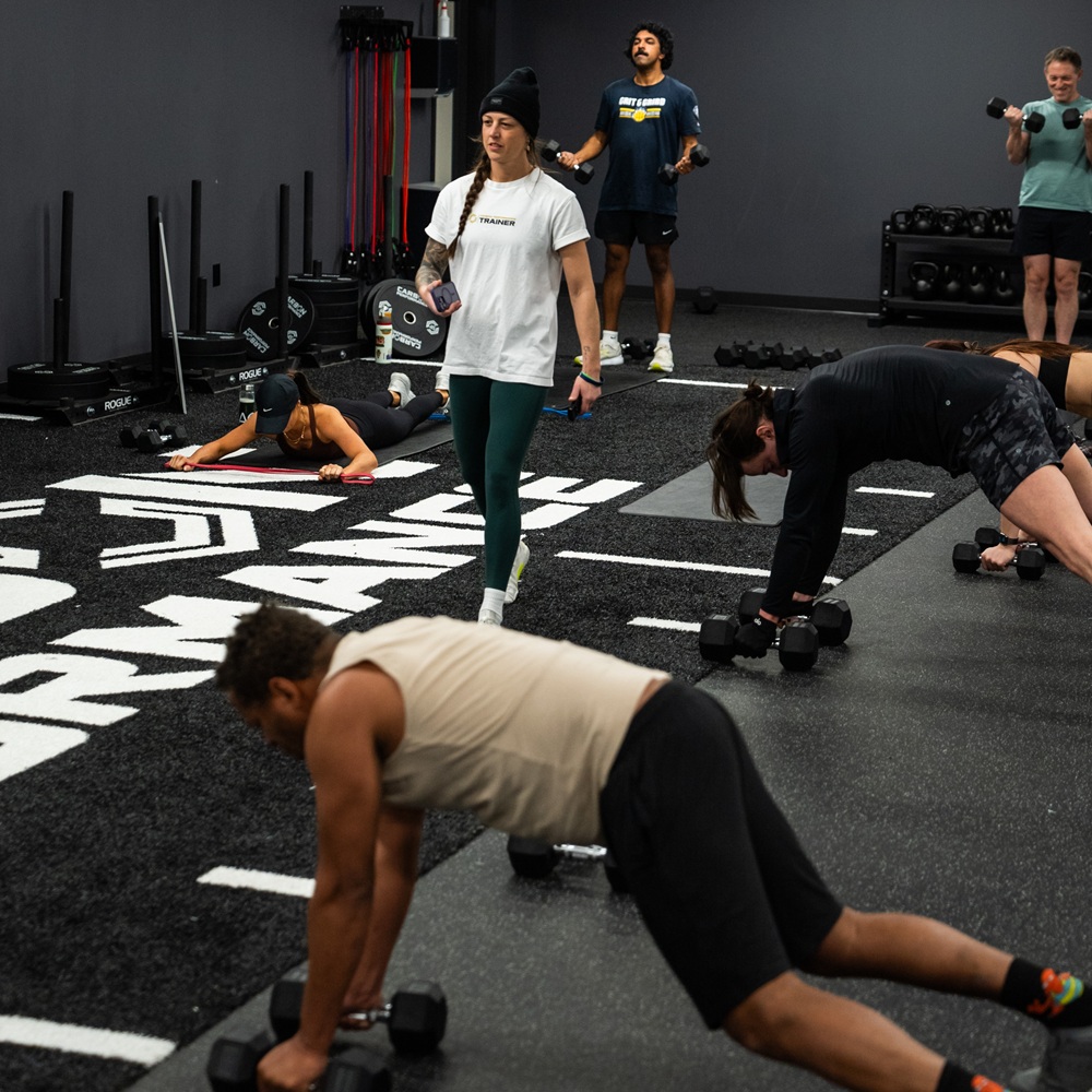 Carbon – February Edge Class-50 Core strength and weight lifting available with Carbon Performance at our Nations location in Nashville, TN.
