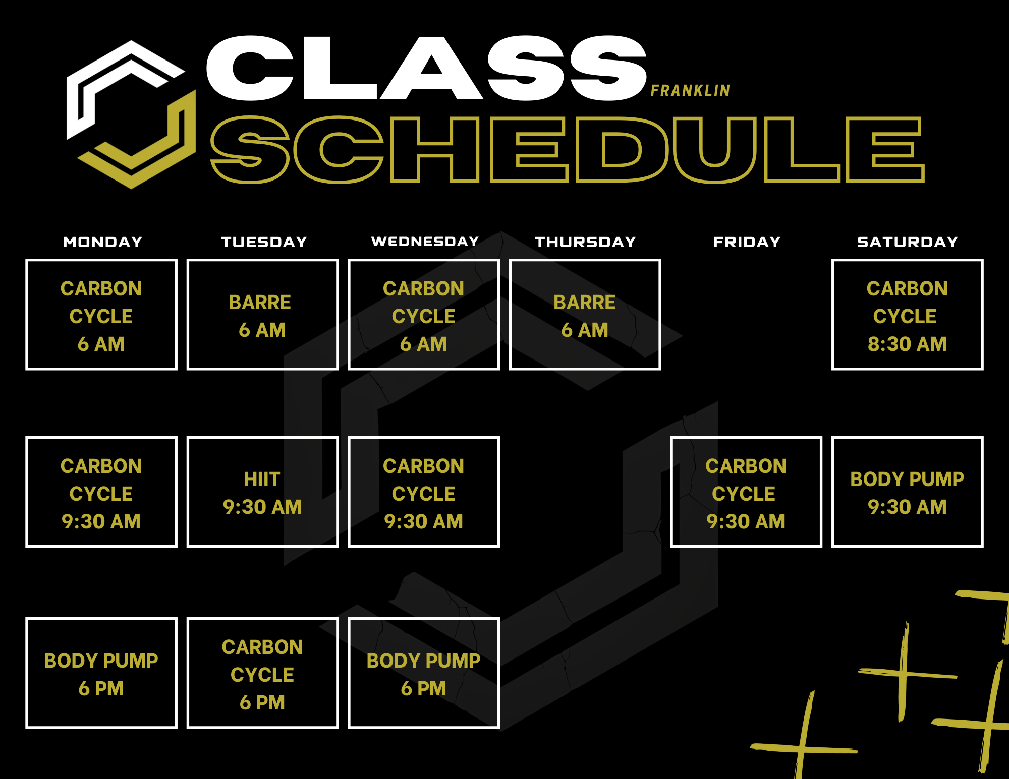 Class Schedule