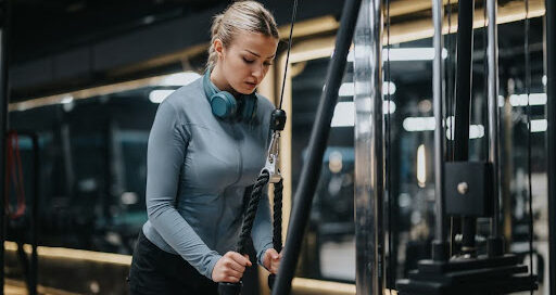 woman on her fitness journey